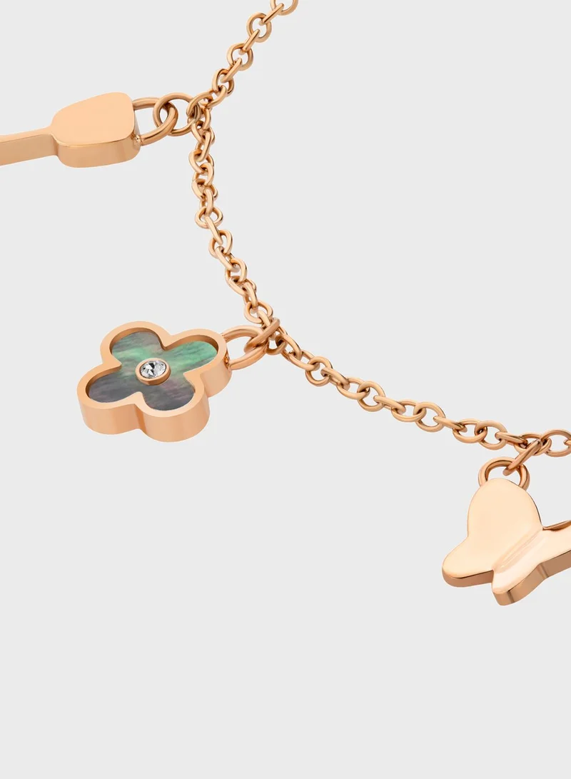 CERRUTI 1881 Chain Detailed Bracelet