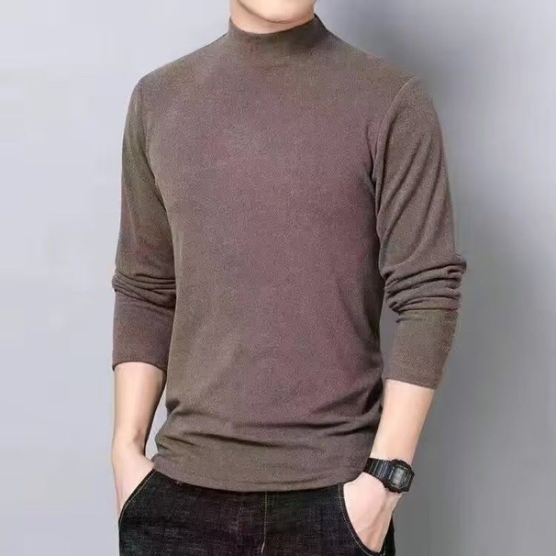 Men's long-sleeved T-shirt 2023 spring new casual loose fashion brand bottoming shirt fashion fashion T-shirt - Image 3