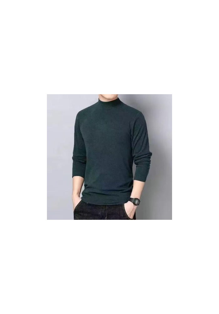 Men's long-sleeved T-shirt 2023 spring new casual loose fashion brand bottoming shirt fashion fashion T-shirt - Image 1