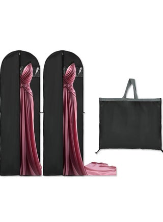 Garment Bag Suit Bag 2 Pcs 60*180cm Garment Cover Bag for Hanging Clothes Dress Bag Covers Dustproof Garment Cover Bag Clothes Cover Bags Protector for Closet Storage Coats, Robe, Shirts, Dress - pzsku/ZE84EC32BF7C7403011D1Z/45/_/1719393937/370f2819-95b3-4090-a713-9f9679e09c6e