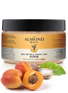 Shea butter & apricot seed scrub