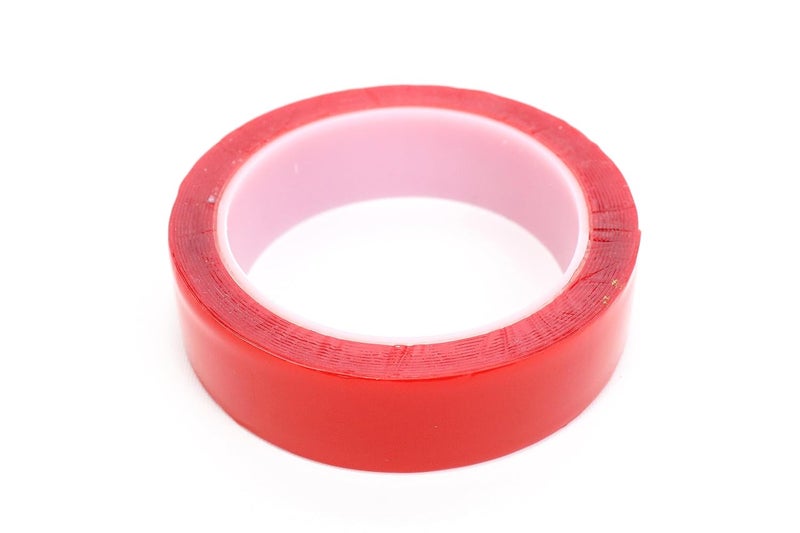 3M Magic Adhesive Tape Washable Waterproof Double Sided Mounting Acrylic - Red,3 cm - Image 3