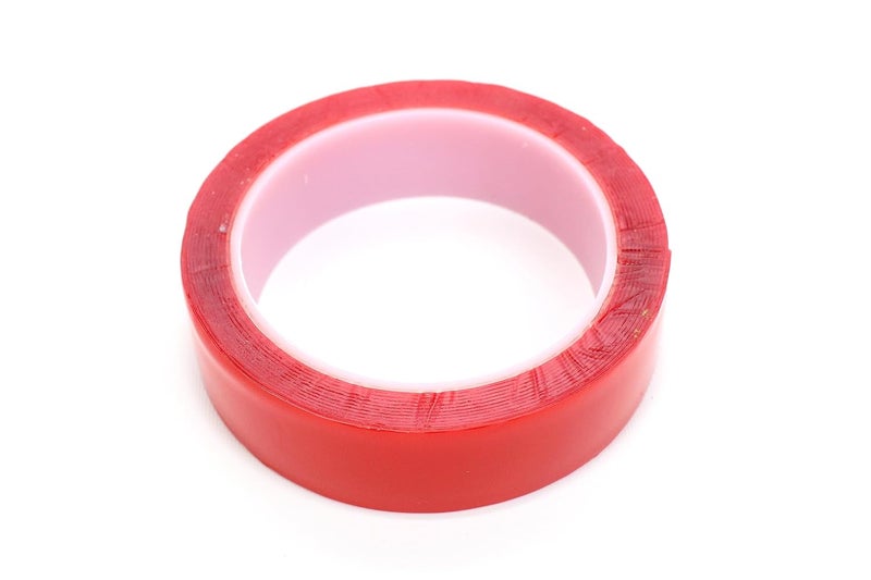 3M Magic Adhesive Tape Washable Waterproof Double Sided Mounting Acrylic - Red,3 cm - Image 2