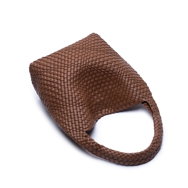 Handmade Woven Bag Women'S Fashionable Casual Portable Shoulder Bag Korean Style Large Capacity Mother And Mother Underarm Bag Large Capacity - Image 5
