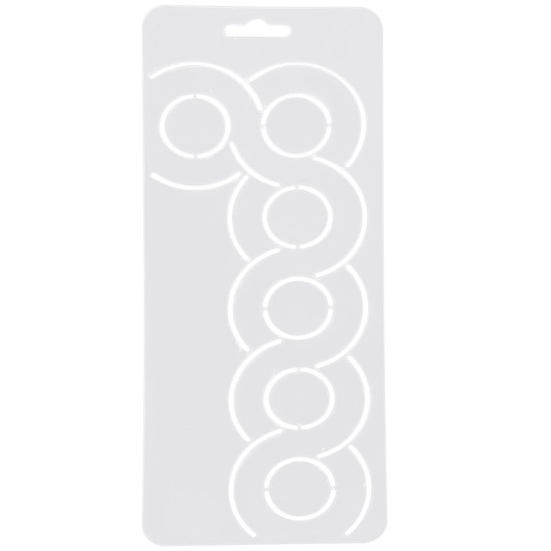 Quilting Template Stencil 23x9cm Drawing Board for Sewing Embroidery DIY Craft - Image 2