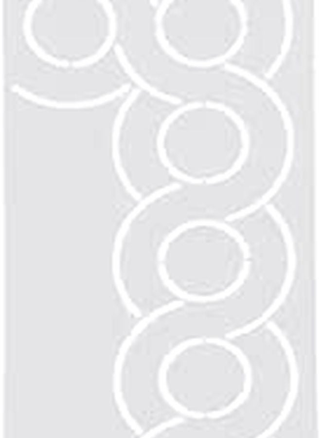 Quilting Template Stencil 23x9cm Drawing Board for Sewing Embroidery DIY Craft - Image 1