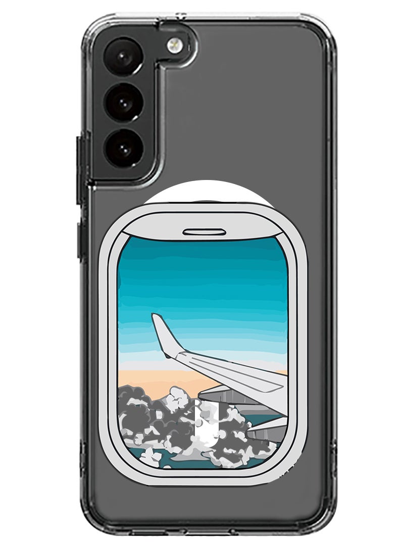 Theodor Magnetic Case for Samsung Galaxy S23 Plus 6.6-inch Compatible with MagSafe Wireless Charging, Shockproof Phone Bumper Cover Window-01 - Image 1