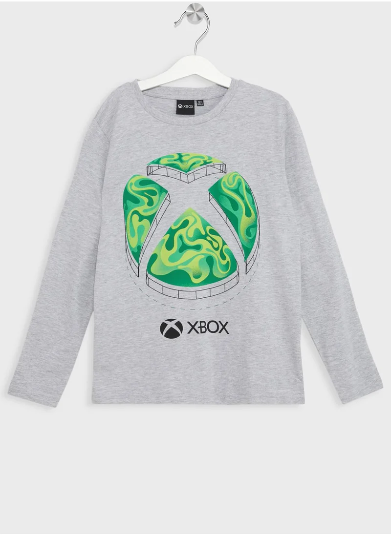 XBOX Xbox Boys Printed Long Sleeve T-Shirt