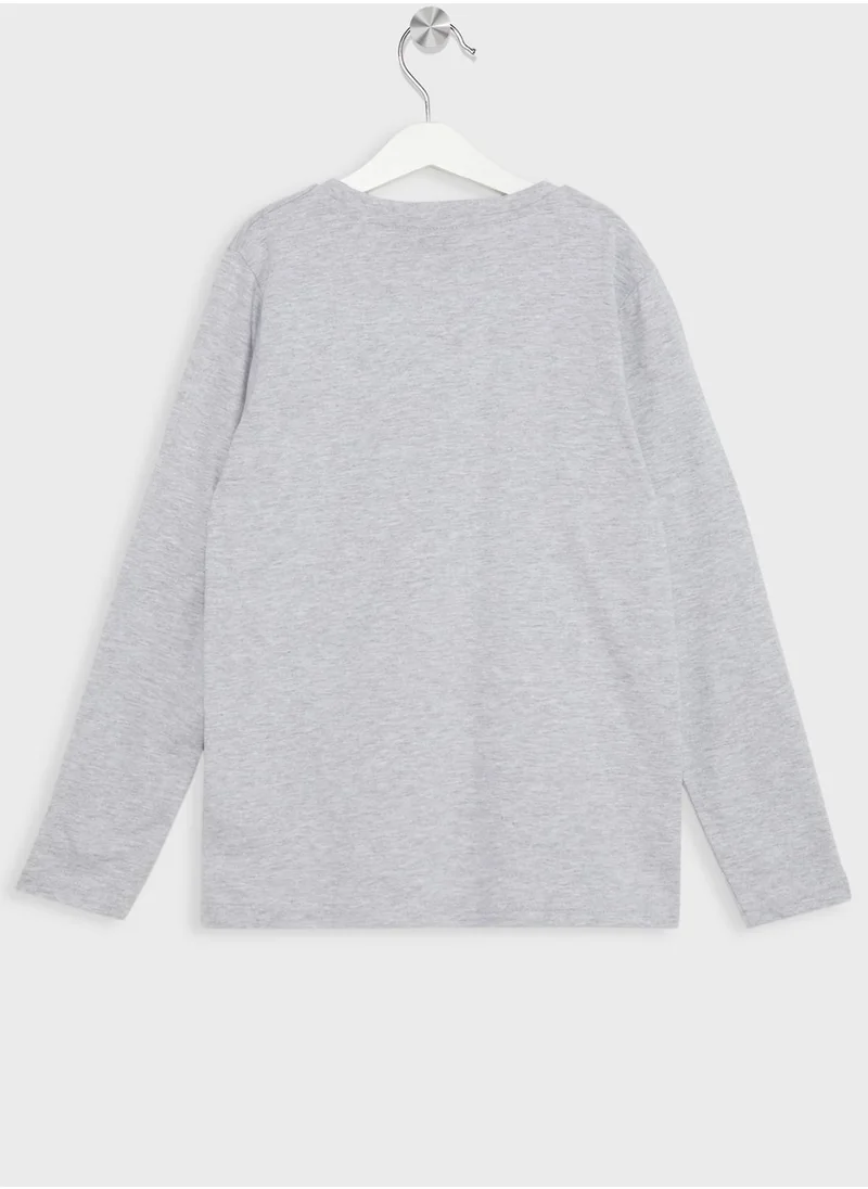 XBOX Xbox Boys Printed Long Sleeve T-Shirt