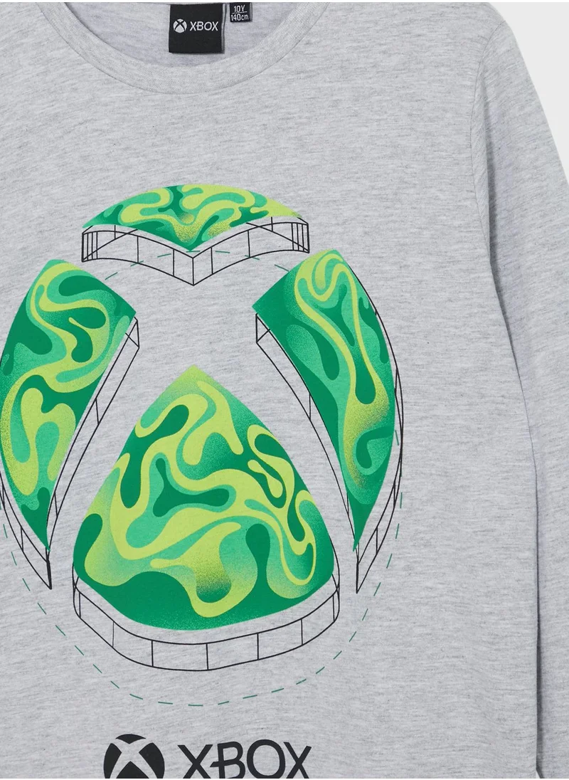 XBOX Xbox Boys Printed Long Sleeve T-Shirt
