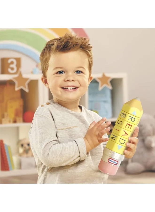 little tikes Learn & Play 100 Words Spell & Spin Pencil