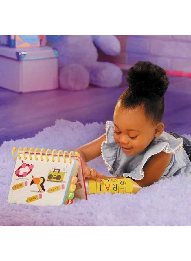 little tikes Learn & Play 100 Words Spell & Spin Pencil