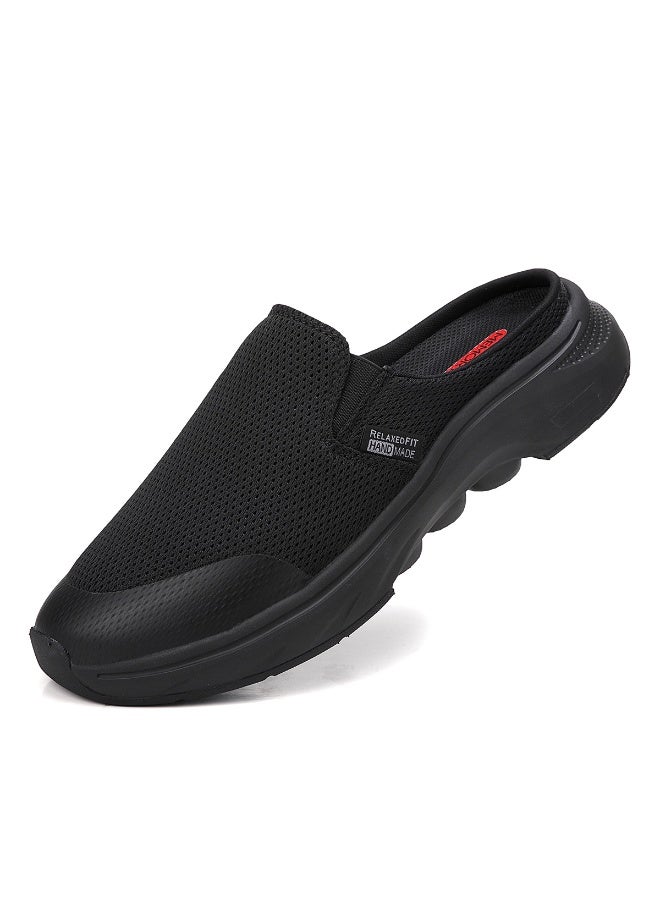 Sky View Men Mules Slippers Casual Clog House Shoes Comfort Slip-On Walking With Indoor Outdoor Anti-Skid Sole - Image 1