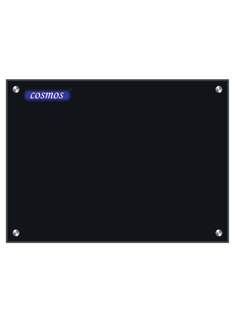 COSMOS - Cosmos Magnetic Glass Board (120x90cm, Black) - Image 1