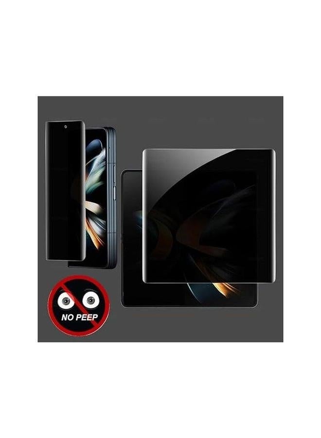 High Quality EPU Soft Privacy Hydrogel Film Compatible with VIVO X Fold 3 Pro Purse Anti-Spy Inner External Screen Protector for Vivo Fold3  - Image 2