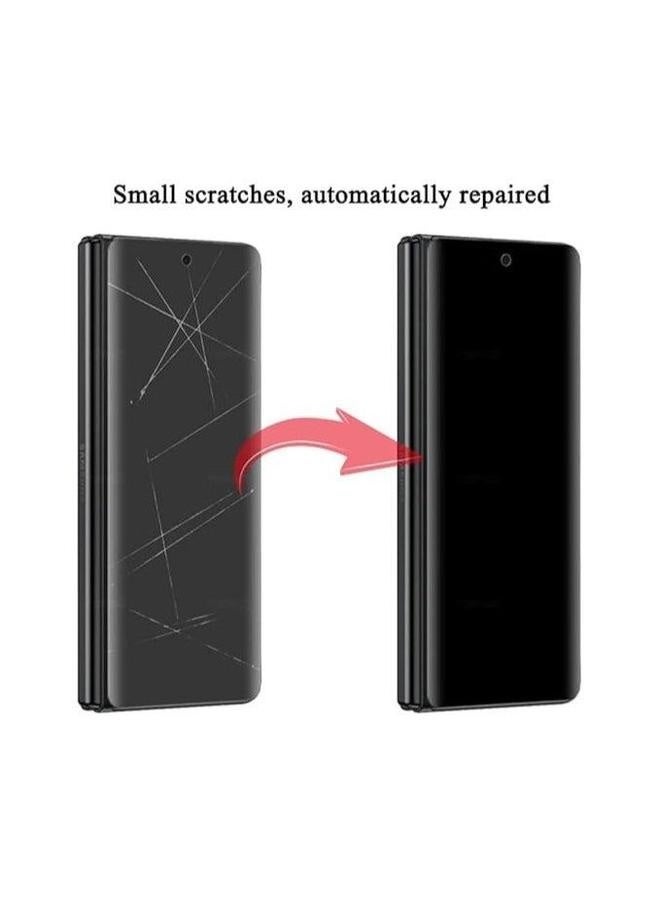 High Quality EPU Soft Privacy Hydrogel Film Compatible with VIVO X Fold 3 Pro Purse Anti-Spy Inner External Screen Protector for Vivo Fold3  - Image 5