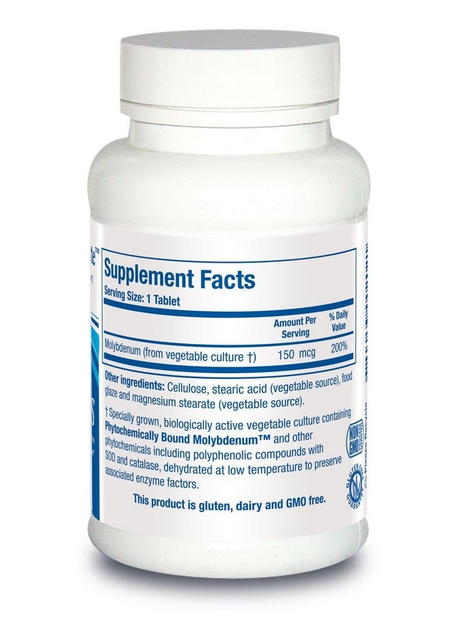Biotics Research Biotics Research MoZyme Forte Molybdenum 150 mcg, Liver Support, Detoxification, Essential Trace Element, Healthy Metabolism, Antioxidant Support 100 Tablets - Image 2