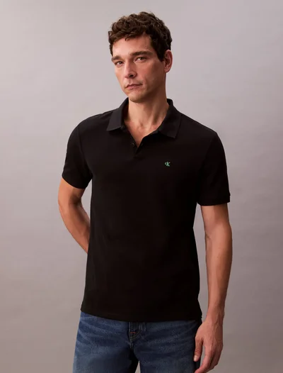 Calvin Klein Jeans Cotton Piqué Polo Shirt