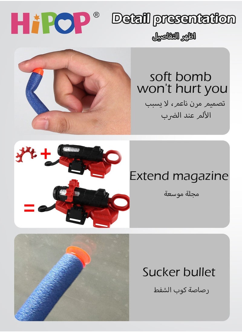 ألعاب الإطلاق، الأجهزة الطرفية للرجل العنكبوت، بنادق التصويب على المعصم، ألعاب الأولاد