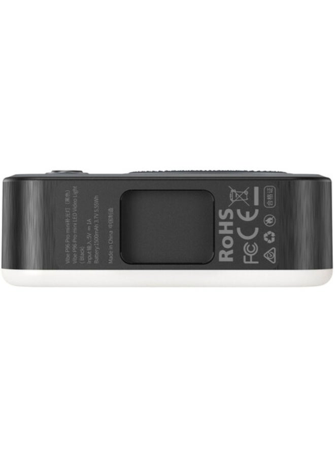 SmallRig Vibe P96 Pro Mini LED Video Light (Black) - Image 5