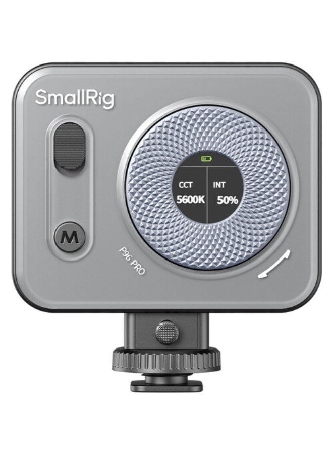 SmallRig Vibe P96 Pro Mini LED Video Light (Black) - Image 2