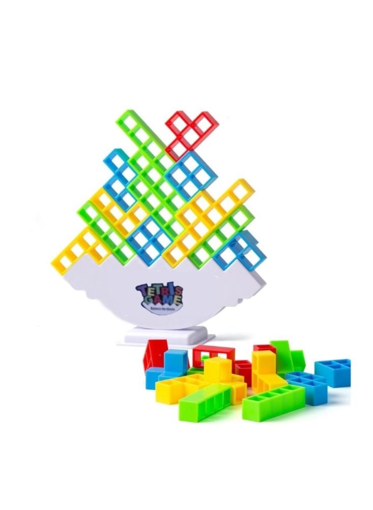 تتريس لعبة تتريس للتوازن - لعبة ألغاز ملونة للتكديس للأطفال والعائلة