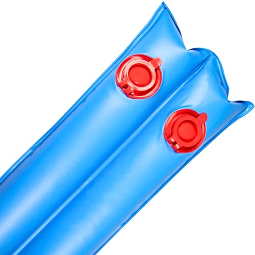 SWIMLINE HYDROTOOLS Pool Water Tube Bag For Inground Pool Covers | 1 X 8 FT Double Chamber (1-Pack) Closing Winterizing Kit For Pools | Durable Heavy Duty Vinyl Stable Weight Bags 8 Feet - Image 1