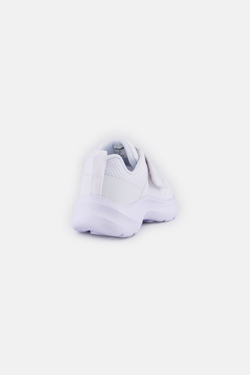 English Laundry Toddlers Girl Velcro Closure Shoes, White - Image 2