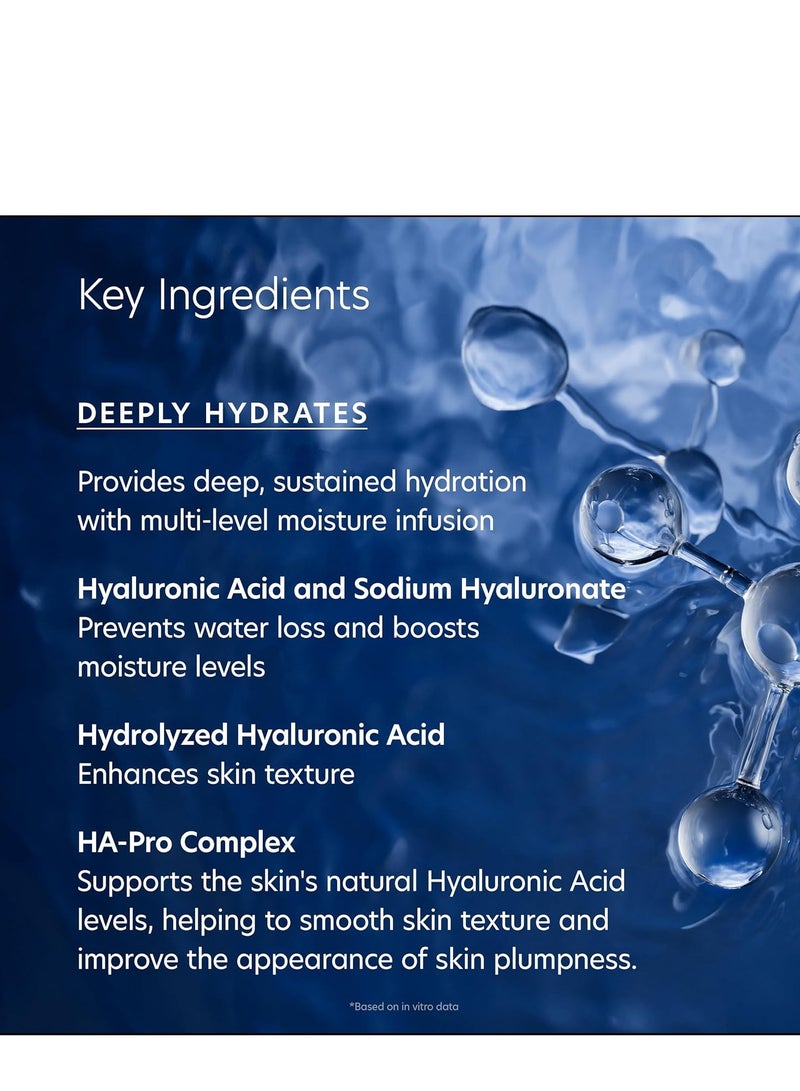 بي سي ايه سكين سيروم PCA SKIN لحمض الهيالورونيك للوجه، سيروم معزز بحمض الهيالورونيك، يقلل من الخطوط الدقيقة والتجاعيد، 30 مل مع مضخة - Image 4