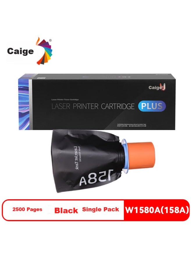 Color Grid Plus Toner Cartridge Chg-w1580a (158a) Black Compatible With Hp Tank 1020/w 1005w 2606dn 2606sdn/sdw 2506dw Printer Toner Cartridge - Image 5