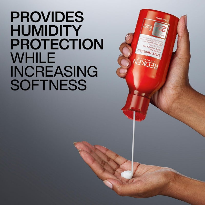 Redken Frizz Dismiss SulfateFree Conditioner For Frizzy Hair  Moisturizes Detangles and Protects From Frizz - Image 4
