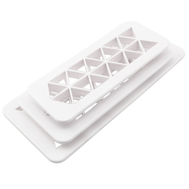 ZYAMY 3IN1 Triangle Cake Fondant Cutter Cookie Cutter Biscuit Cutter Cake Cutter Fudge Cake DIY Decorative Mould 3 Size - Image 3