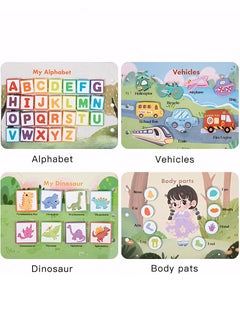 Generic Sticker Book For Kid , Sticker Book Busy Sticker Activity Book for Kids, Multi Themed Preschool Learning Sensory Toy, Interactive Educational Book for Kids  - Image 2