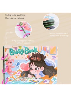 Generic Sticker Book For Kid , Sticker Book Busy Sticker Activity Book for Kids, Multi Themed Preschool Learning Sensory Toy, Interactive Educational Book for Kids  - Image 4