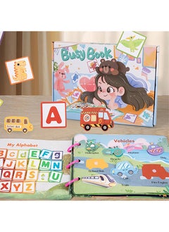 Generic Sticker Book For Kid , Sticker Book Busy Sticker Activity Book for Kids, Multi Themed Preschool Learning Sensory Toy, Interactive Educational Book for Kids  - Image 5