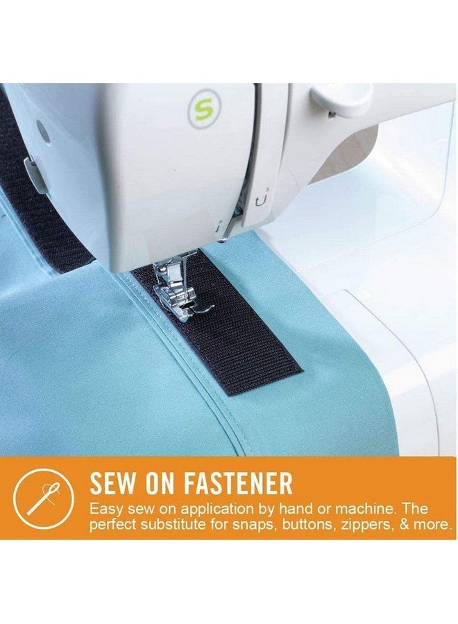 Lifekrafts Non-Adhesive Hook and Loop Tape (25M*25mm, Black) | No Glue on Back Side, Fabric Fastener for Sewing, Crafts, DIY, Clothes, Shoes - Image 5