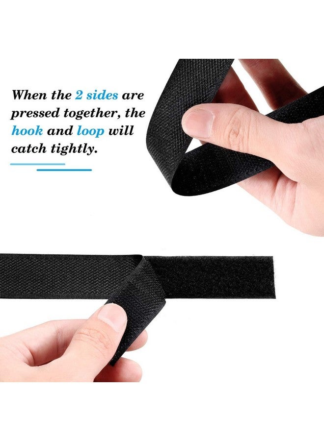 Lifekrafts Non-Adhesive Hook and Loop Tape (25M*25mm, Black) | No Glue on Back Side, Fabric Fastener for Sewing, Crafts, DIY, Clothes, Shoes - Image 4