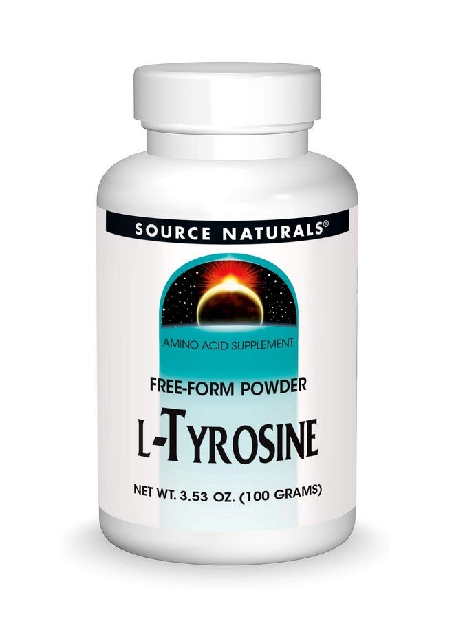 Source Naturals Ltyrosine Free Form Powder Amino Acid Supplement 100 Grams - Image 1