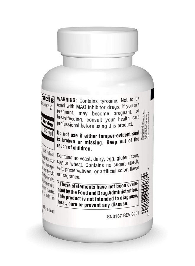 Source Naturals Ltyrosine Free Form Powder Amino Acid Supplement 100 Grams - Image 3