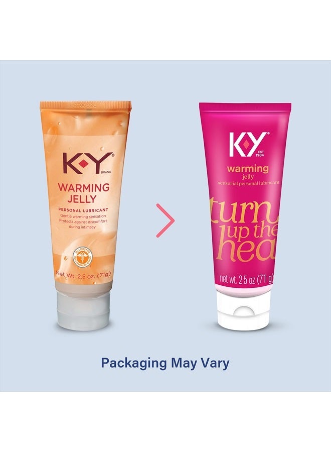 K-Y Personal Lubricant Warming Liquid Lube , 2.5 oz - Pack of 2 - Image 2