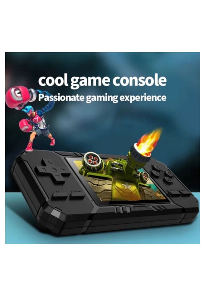 S8 3.0 inch Screen Classic Handheld Game Console Built-in 520 Games(Black) - Image 2