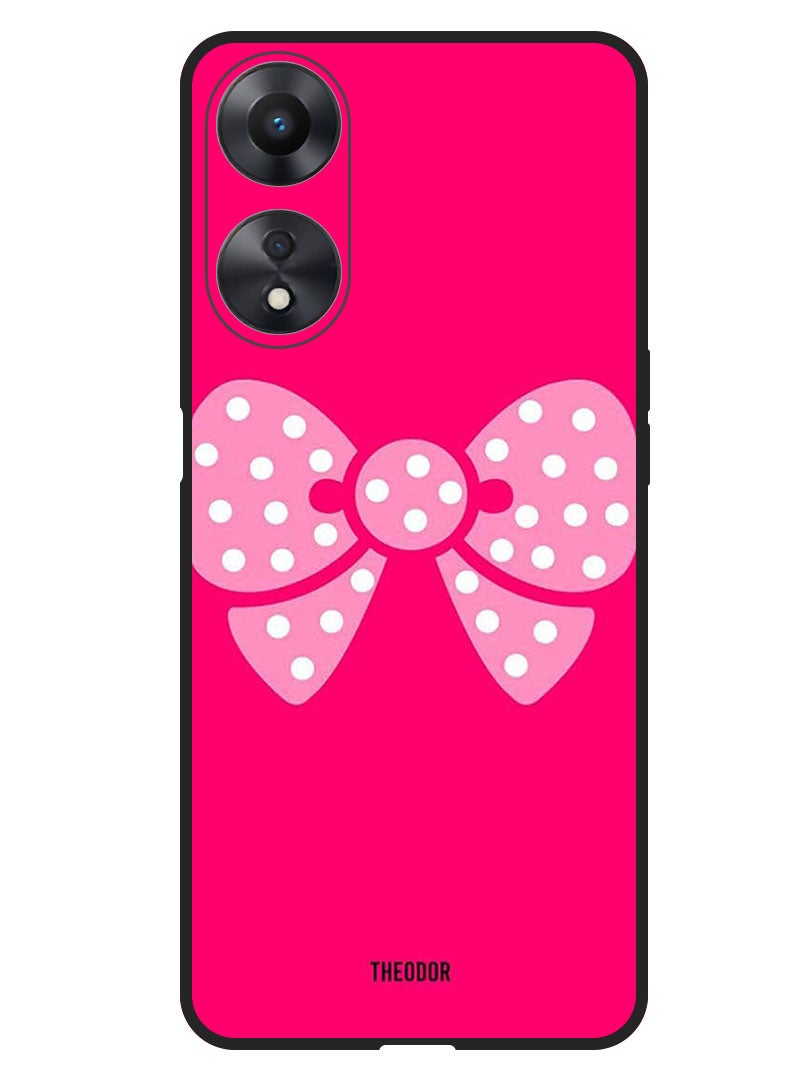 Theodor Protective Case Anti Scratch Shock Proof Bumper Cover For Oppo F23 5G Hair Clip - Image 1