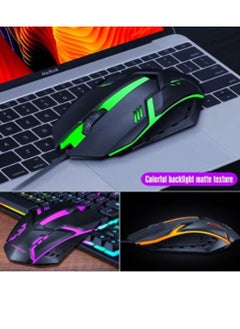 Forev FV-Q305S-104 Keys RGB Gaming Keyboard and Mouse - Dustproof and Waterproof - Black  - Image 5