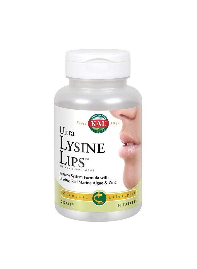 KAL Ultra Lysine Lips Tablets 60 Count - Image 2