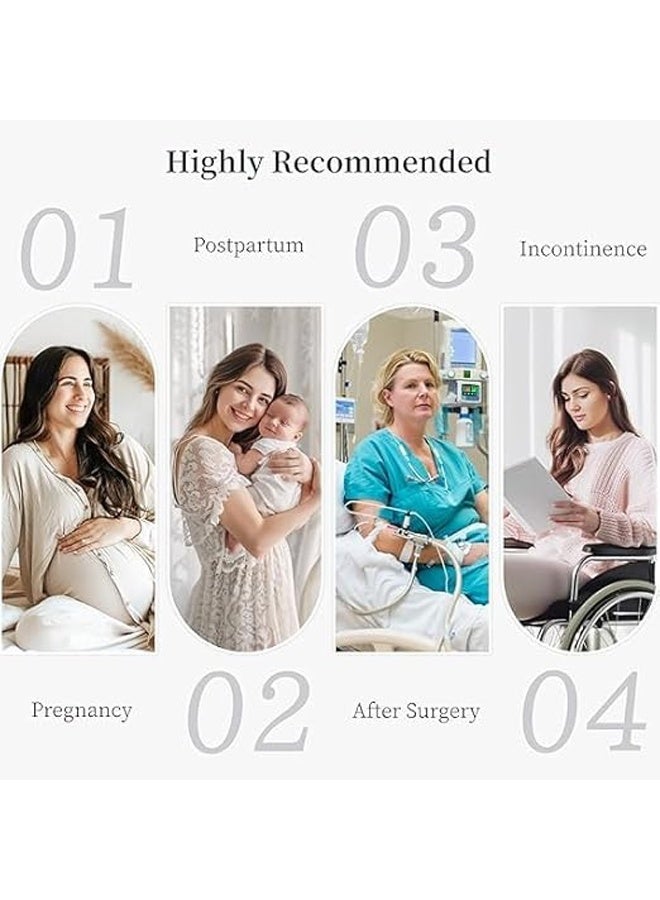 DUNISO 8 Pack Women's Disposable Underwear，Disposable High Waist Postpartum High-elastic Underwear，Breathable Mesh Panties C Section，Soft, Breathable, Stretchy，Suitable for Women After Surgery，Pregnant Women, Postpartum Women, Incontinent Elderly and Patients，XXL  - Image 5