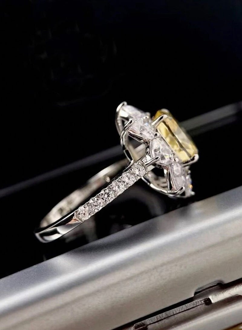 Jewelry 4You Elegant Zirconia Ring For Women Size 7 - Image 3