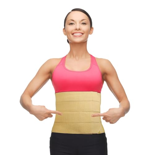 Dyna Sego 4 Elastic Abdominal Corset Width Adjustment Beige - Image 1
