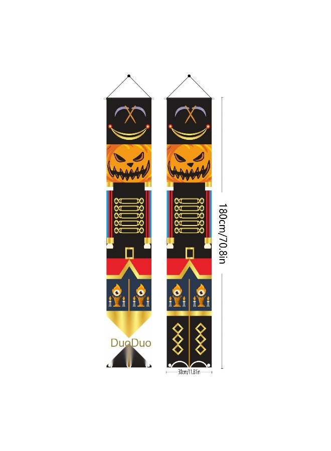 NIBEMINENT Halloween Horror Themed Bunting Decorations