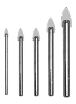 Glass and Tile Drill Bits Set (4-10mm), Carbide Tip & Steel Shank, Spear-Pointed Tip Design , For Smooth, Accurate Drilling in Ceramic Tile, Marble, Mirrors and Glass, Multi-Purpose Bits - pzsku/ZE850F98BDE86F08F5AFAZ/45/_/1711611973/89dc4794-b194-46b9-a091-cc18166a4623