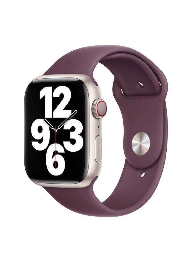 ملائكي  حزام الرياضة متوافق مع حزام Apple Watch 38 مم 40 مم 41 مم 42 مم (S11 S10)، حزام السيليكون الناعم متوافق مع Apple Watch Series SE SE2 SE3 11 10 9 8 7 6 5 4 3 للرجال والنساء باللون الأسود - Image 2